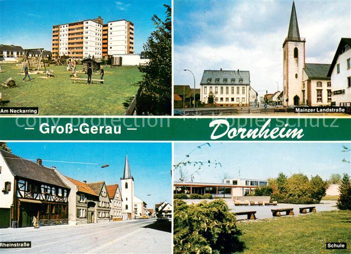 Dornheim Hessen Am Neckarring Mainzer Landstrasse Kirche Rheinstrasse Schule