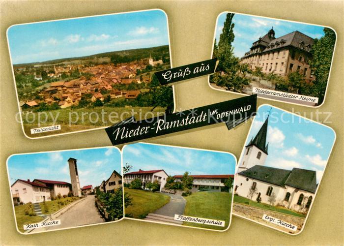 Nieder-Ramstadt Niederramstadt Muehltal DARMSTADT Panorama Niederramstaedter Hei