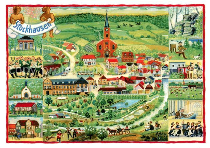 Stockhausen Lauterbach Staedtebild Illustration