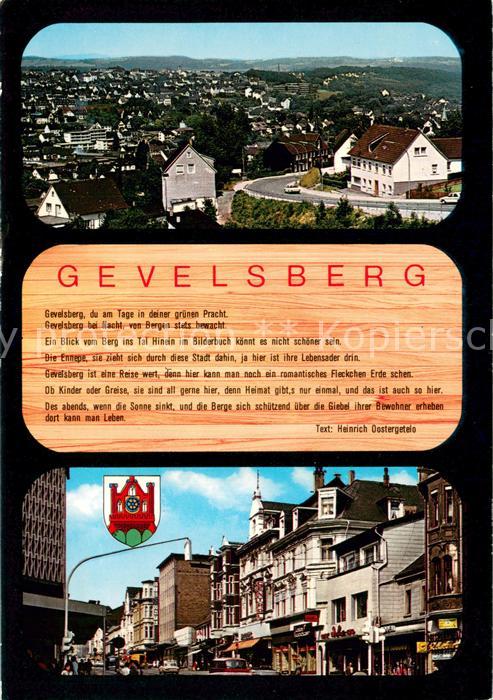 Gevelsberg Panorama Strassenpartie