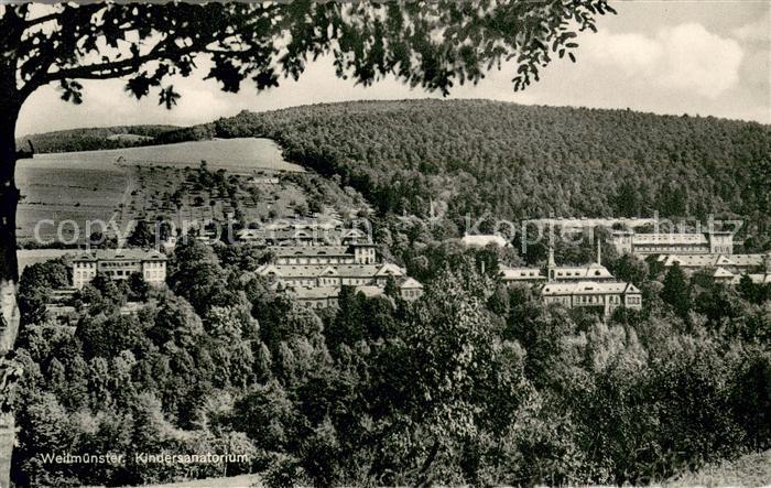 Weilmuenster Panorama Blick zum Kindersanatorium