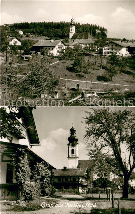 Berbling Ortsansichten mit Kirche