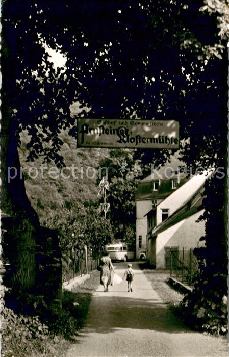 Obernhof Lahn Gasthof Arnsteiner Klostermuehle Sommerfrische