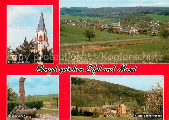 Bengel Panorama Kirche Sauerbrunnen Kloster Springiersbach Baumbluete