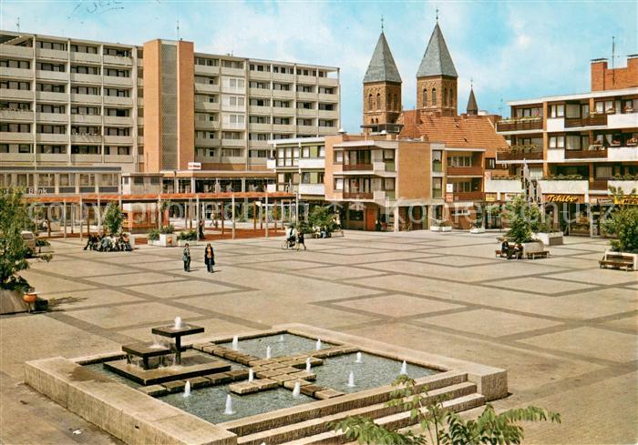 Gronau Westfalen Kurt Schumacher Platz Wasserspiele