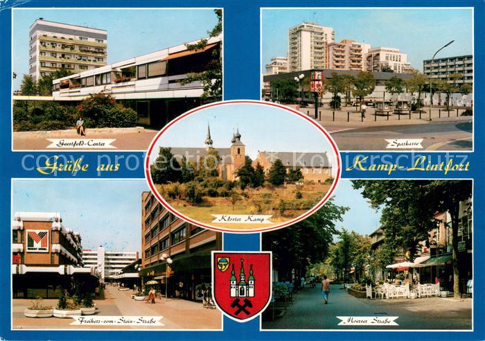 Kamp-Lintfort Geestfeld Center Freiherr von Stein Strasse Sparkasse Kloster Kamp