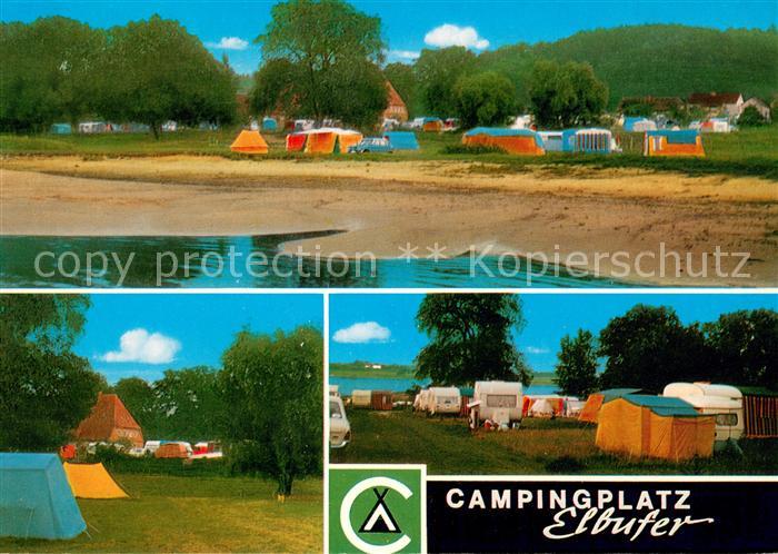 Klein Kuehren Niedersachsen Campingplatz Elbufer