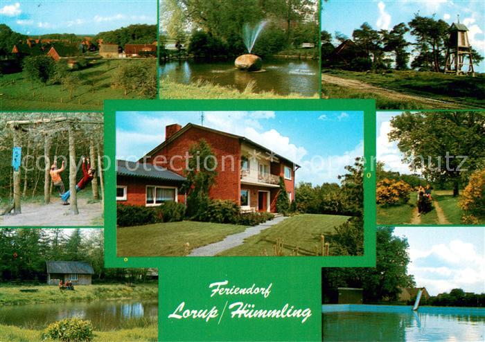 Huemmling Lorup Feriendorf Urlaub auf dem Bauernhof Partie am Wasser