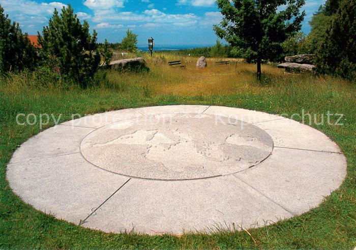 Hildweinsreuth Granitscheibe Mittelpunkt Mitteleuropas