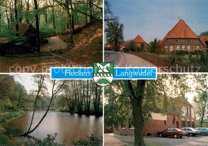 Langwedel Verden Alte Schule Freilichtbuehne Daverden Alte Aller Cluvenhagen Bau