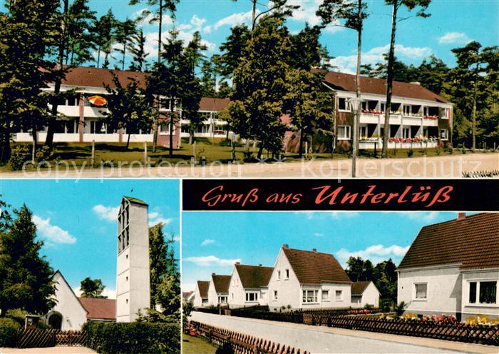 Unterluess Wohnsiedlung Kirche