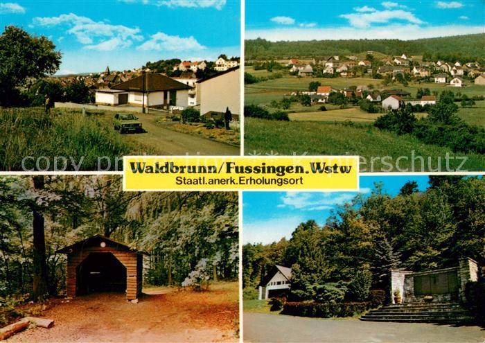 Fussingen Panorama Erholungsort Waldhuette