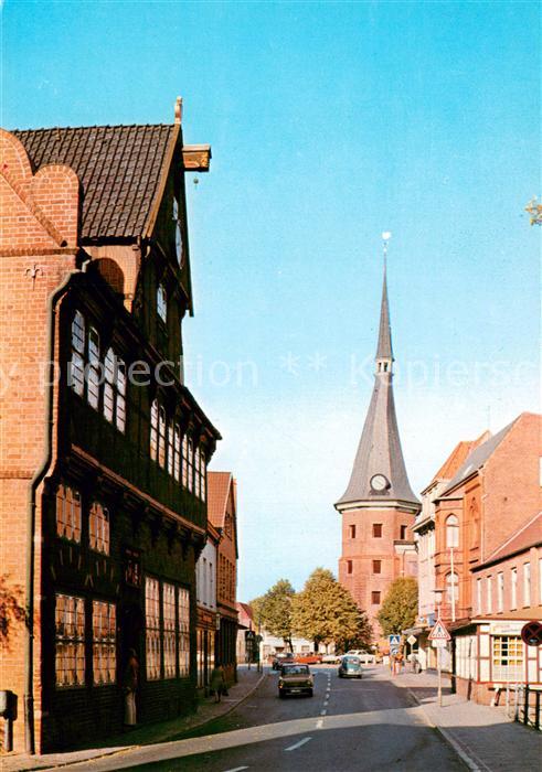 Wilster Altes Rathaus und Sonnin Kirche