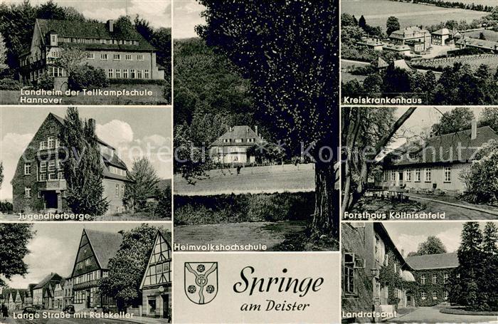 Springe Deister Landheim der Tellkampschule Jugendherberge Lange Strasse mit Rat