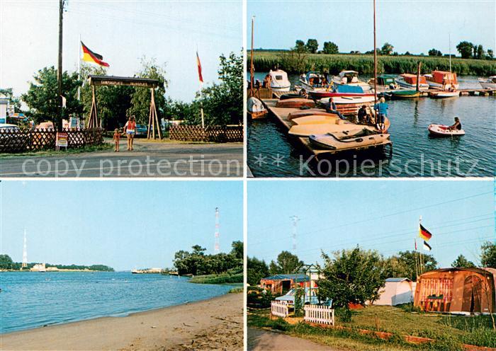 Ranzenbuettel Wesermarsch Campingplatz Juliusplate Strand Bootsliegeplatz