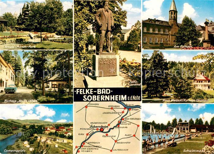 Bad Sobernheim Arnold Marum Park Kurhaus Neues Leben Campingplatz Rathaus Haus W