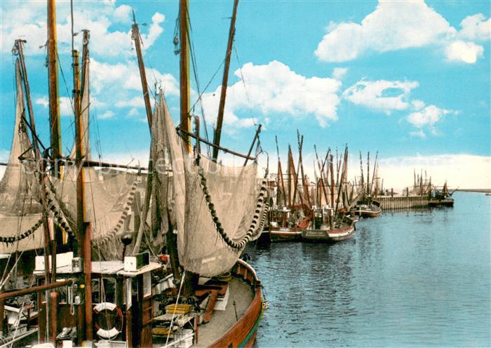 Harlesiel Fischerhafen Fischkutter