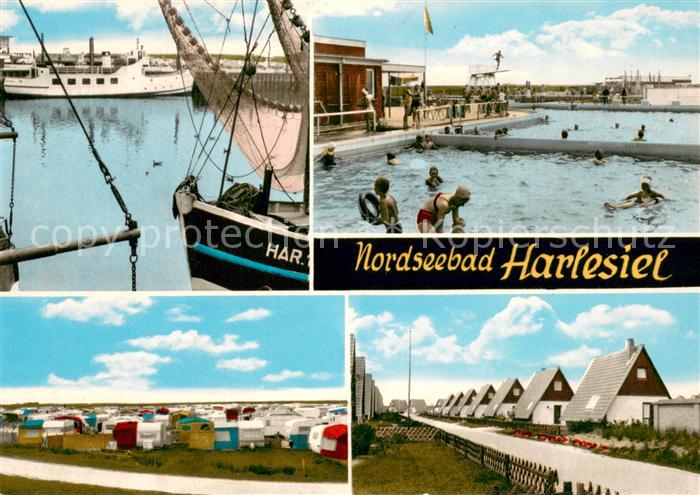 Harlesiel hafen Schwimmbad Campingplatz Bungalows
