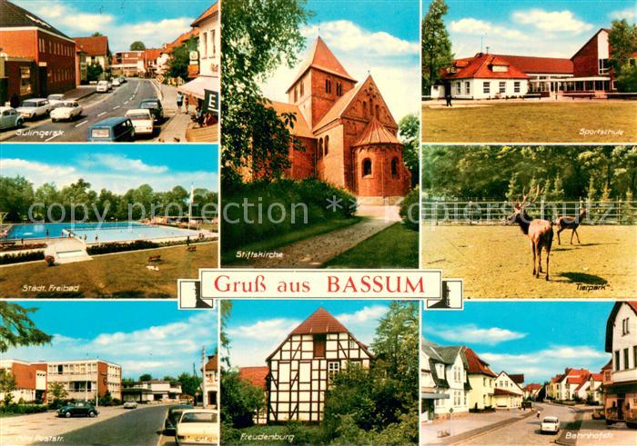 Bassum Sulingerstr Freibad Stiftskirche Sportschule Wildgehege Alte Poststr Freu