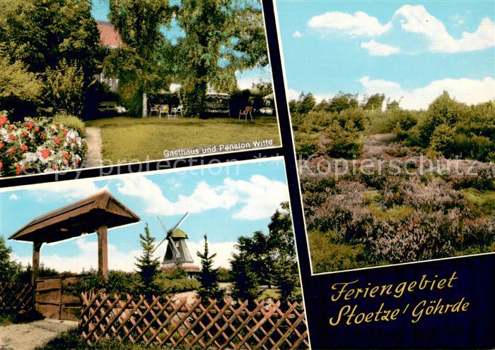 Stoetze Gasthaus Pension Witte Muehle Heidelandschaft