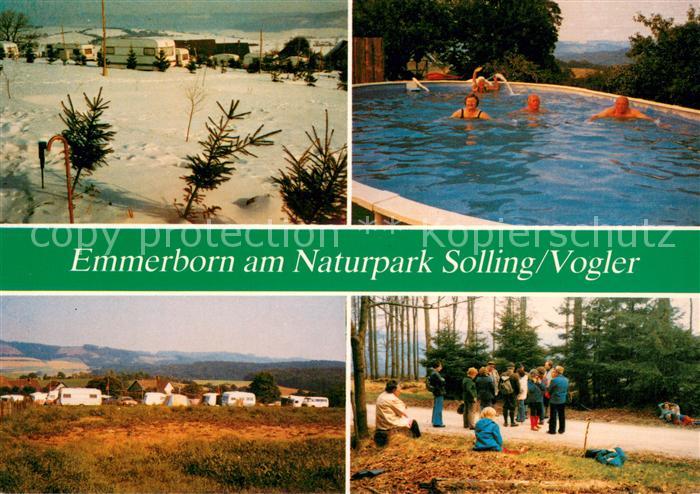 Emmerborn Wohnpark Brockenblick Campingplatz Pool Waldpartie