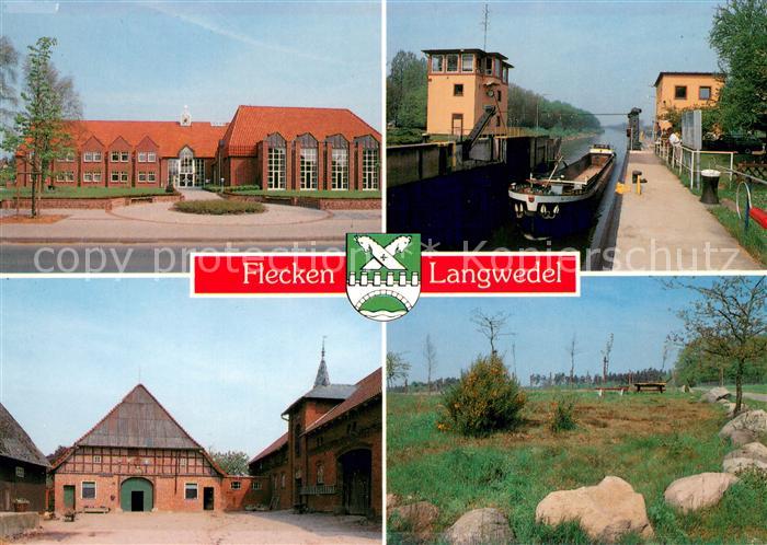 Langwedel Schloss Schleuse Bauernhof Park