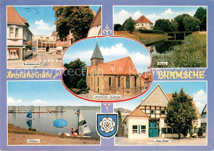 Bramsche Hase Rueckenort Hasepartie Alfsee Alte Post