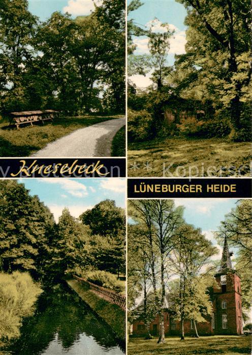 Knesebeck Lueneburger Heidelandschaften Kanal Kirche