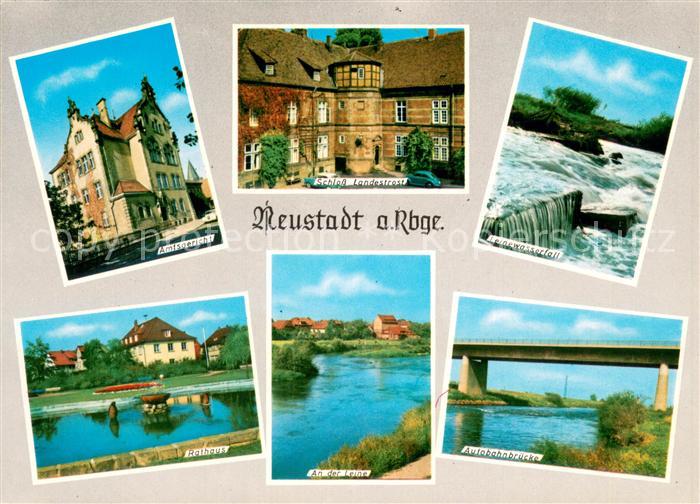 Neustadt Ruebenberge Amtsgericht Schloss Landestrest Leinewasserfall Rathaus Lei