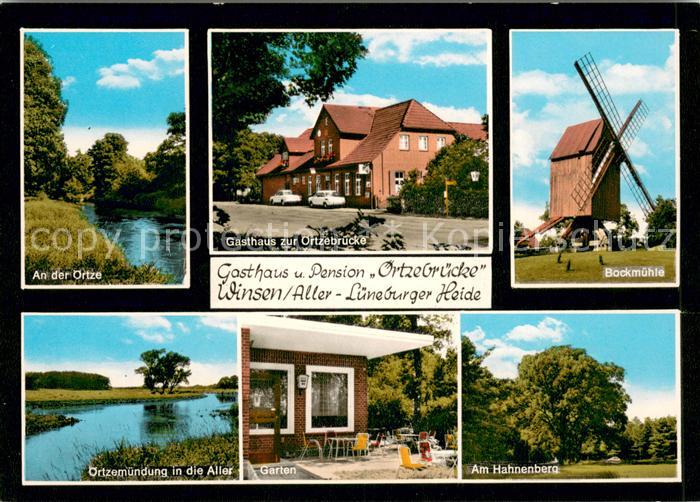 Winsen Aller oertzepartie Gasthaus zur oertzebruecke Bockmuehle oertzemuendung G