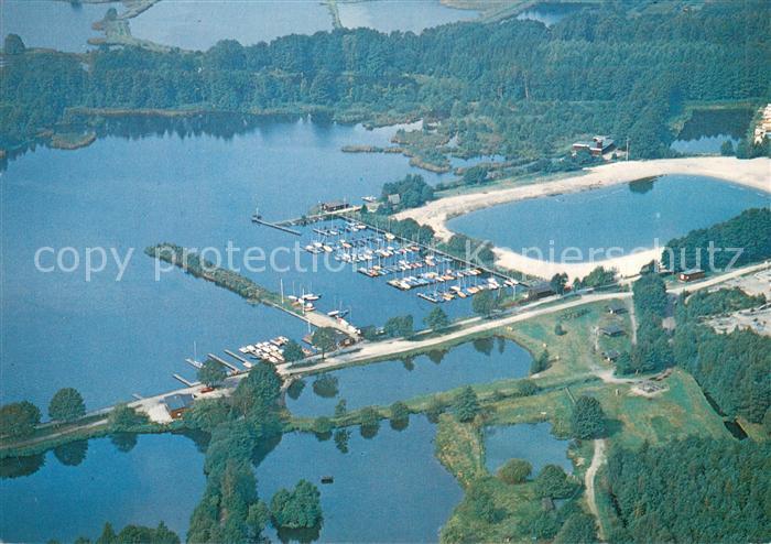 Winsen Aller Huettensee Park Fliegeraufnahme