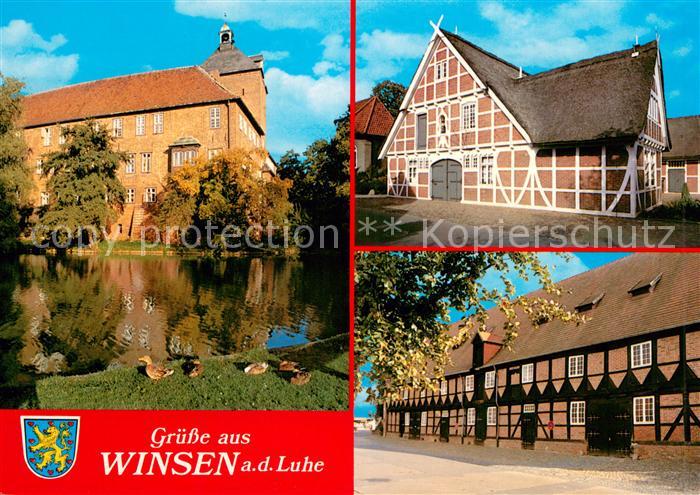 Winsen Luhe Schloss Fachwerkhaeuser