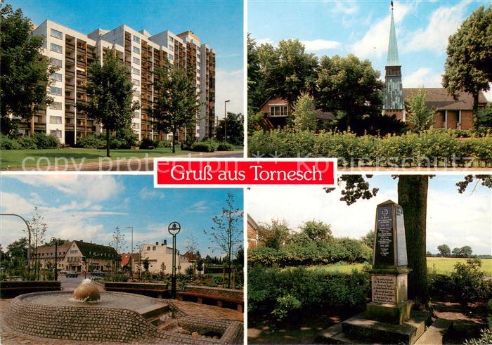 Tornesch Wohnblocks Kirche Gedenkstaetten