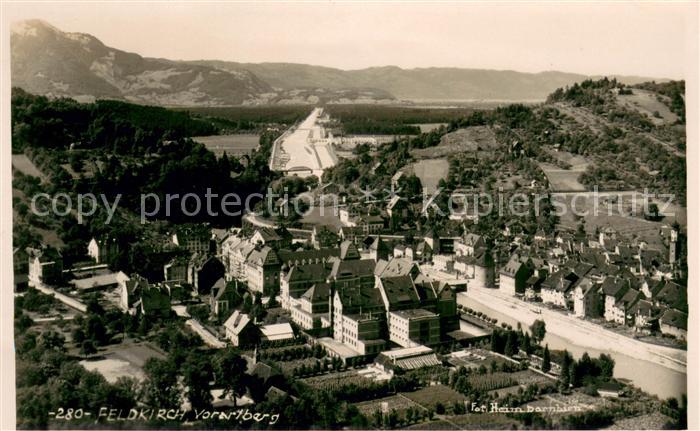Feldkirch Vorarlberg Fliegeraufnahme