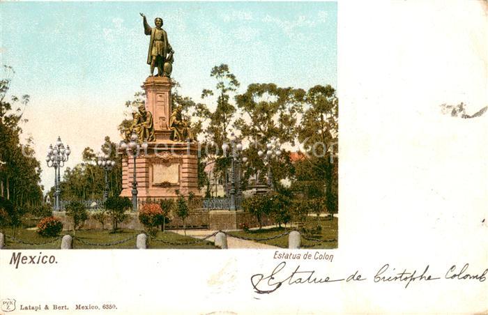 Mexico City Estatua de Colón