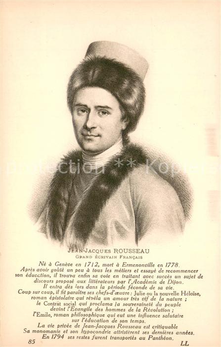 Persoenlichkeiten Jean Jacques Rousseau