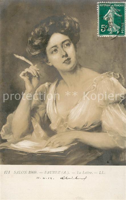 Verlag Salon de 1909 Nr. Faurez (A)
