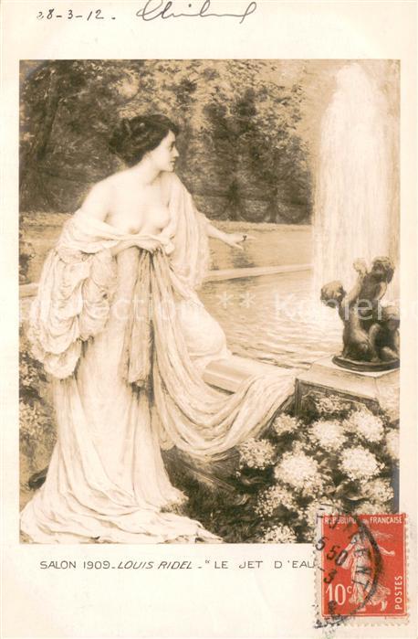 Verlag Salon de 1909 Nr. Louis Ridel