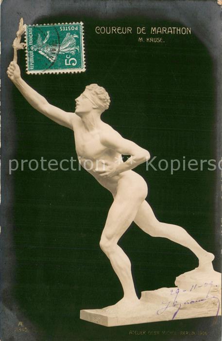 Skulpturen M.kruse Gebr Michel Berlin 1906