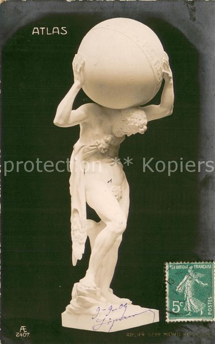 Skulpturen Atlas AE 2407