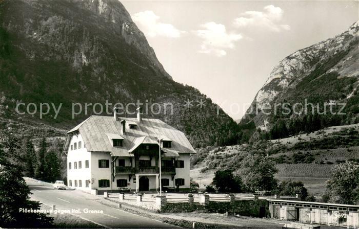 Zoll Grenze Douane Plöckenhaus gegen Ital. 3692