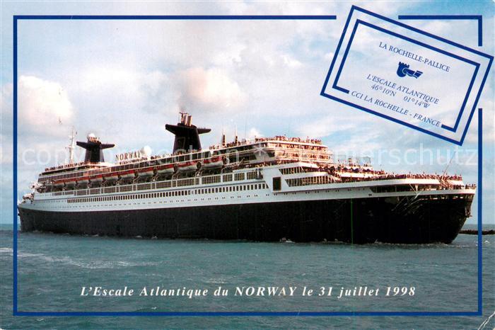 Dampfer Oceanliner Norway