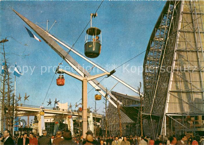Exposition Universelle Bruxelles 1958 Der Pavilllon von Frankreich
