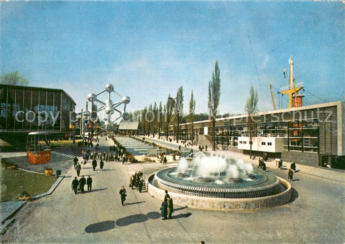Exposition Universelle Bruxelles 1958 Benelux Allee