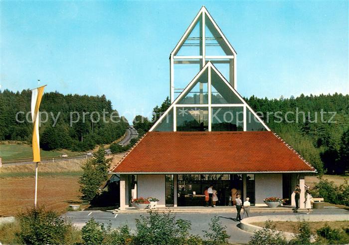 Autobahn AutobahnkircheMaria-Schutz der Reisende
