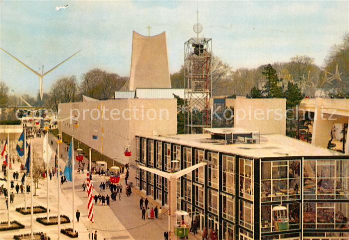 Exposition Universelle Bruxelles 1958 Pavillon vom Heiligen Stuhl