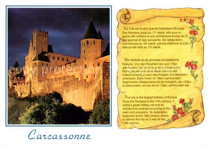 Chronik-AK Carcassonne