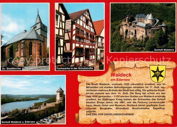 Chronik-AK Waldeck am Edersee