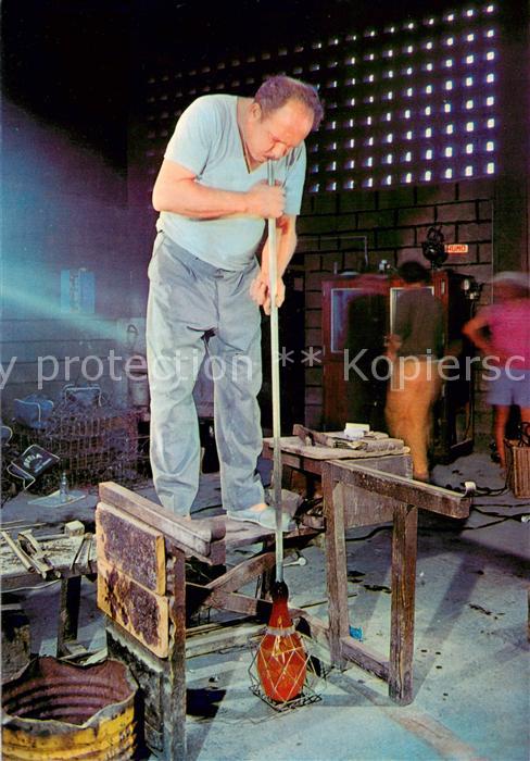 Handarbeit Glasblaser