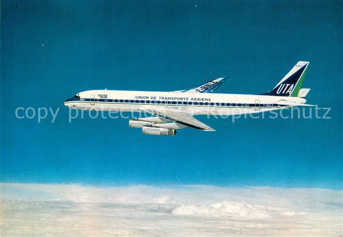 Flugzeuge Zivil UTA super DC 8-62